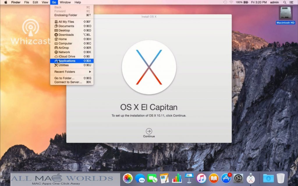 Mac OS X El Capitan 10 For Mac Free Download 