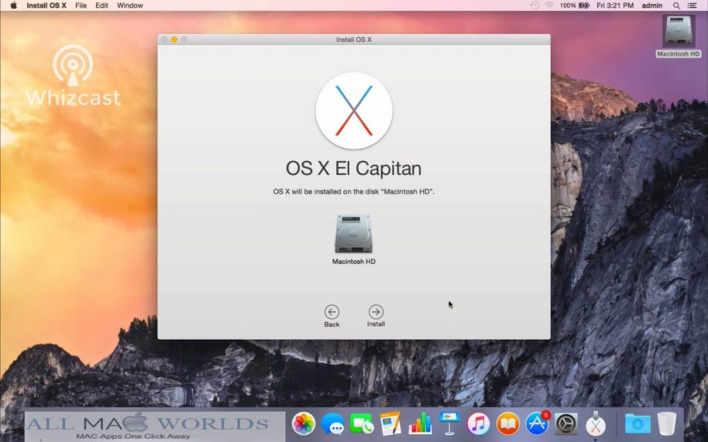 Mac OS X El Capitan 10.11.6 Free Download 