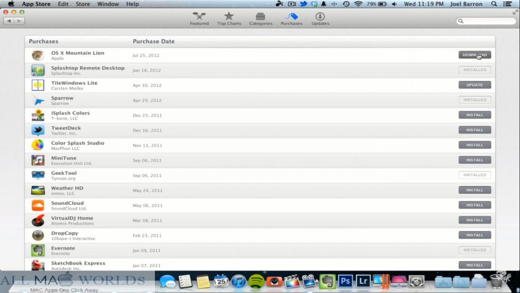 Mac OS X Lion 10 For Mac Free Download 