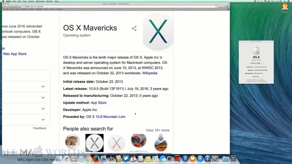 Mac OS X Mavericks Free Download
