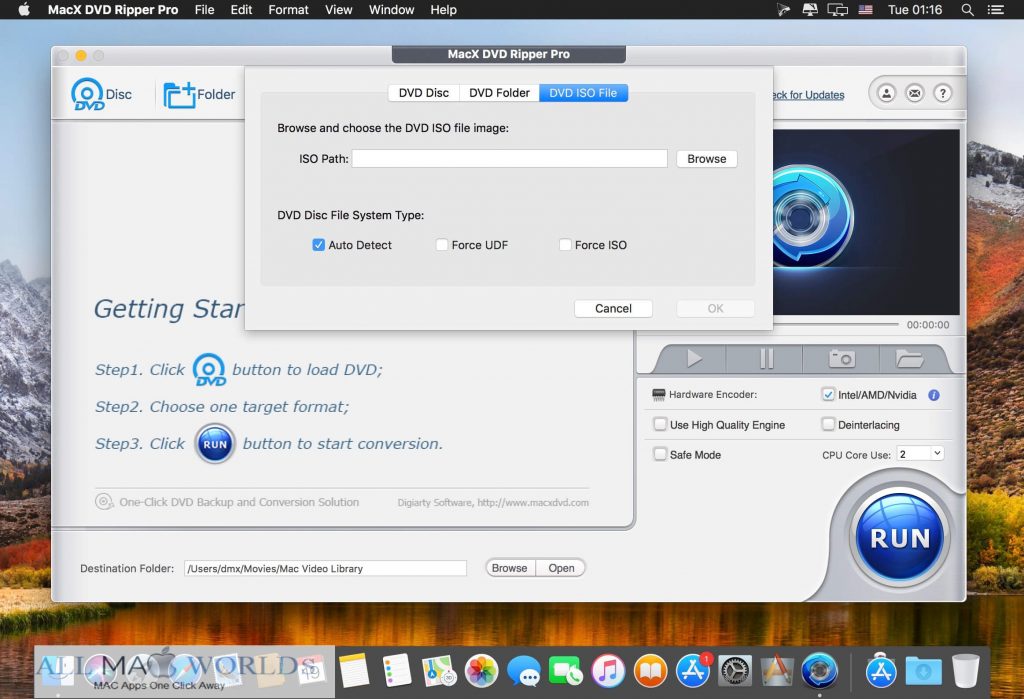MacX DVD Ripper Pro 6 for macOS Free Download