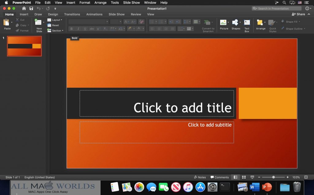 Microsoft Powerpoint 2019 VL 16 For macOS Free Download
