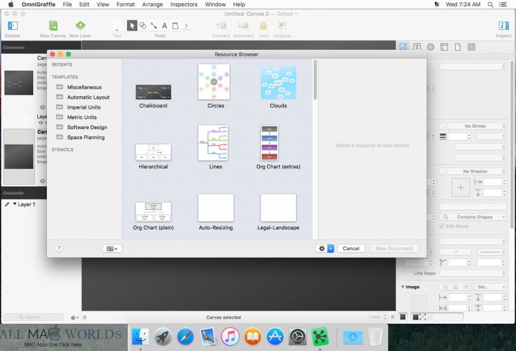 OmniGraffle Pro 7 for macOS Free Download