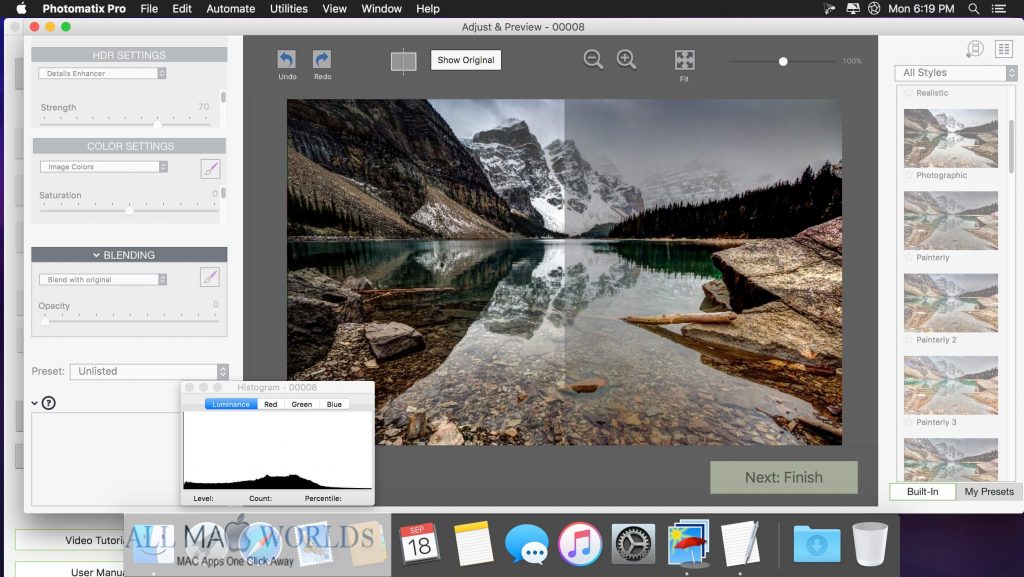 Photomatix Pro 6 for macOS Free Download 