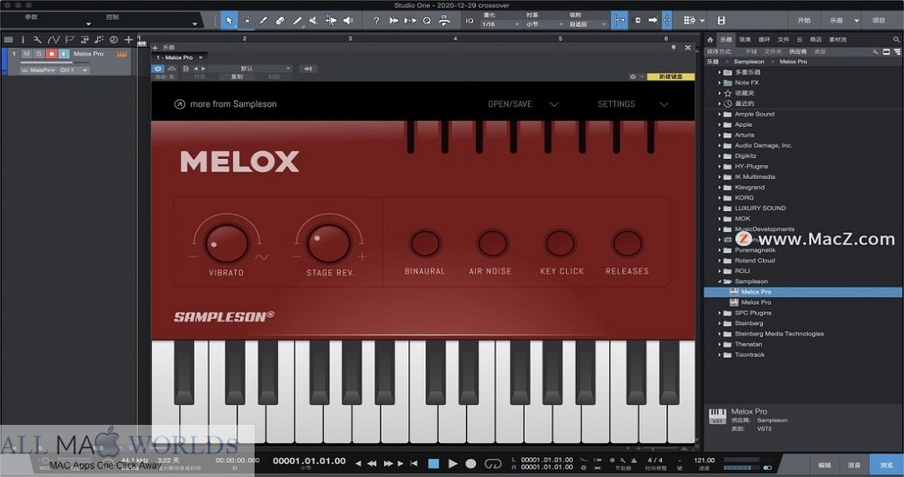 Sampleson Melox Pro for Mac Free Download 