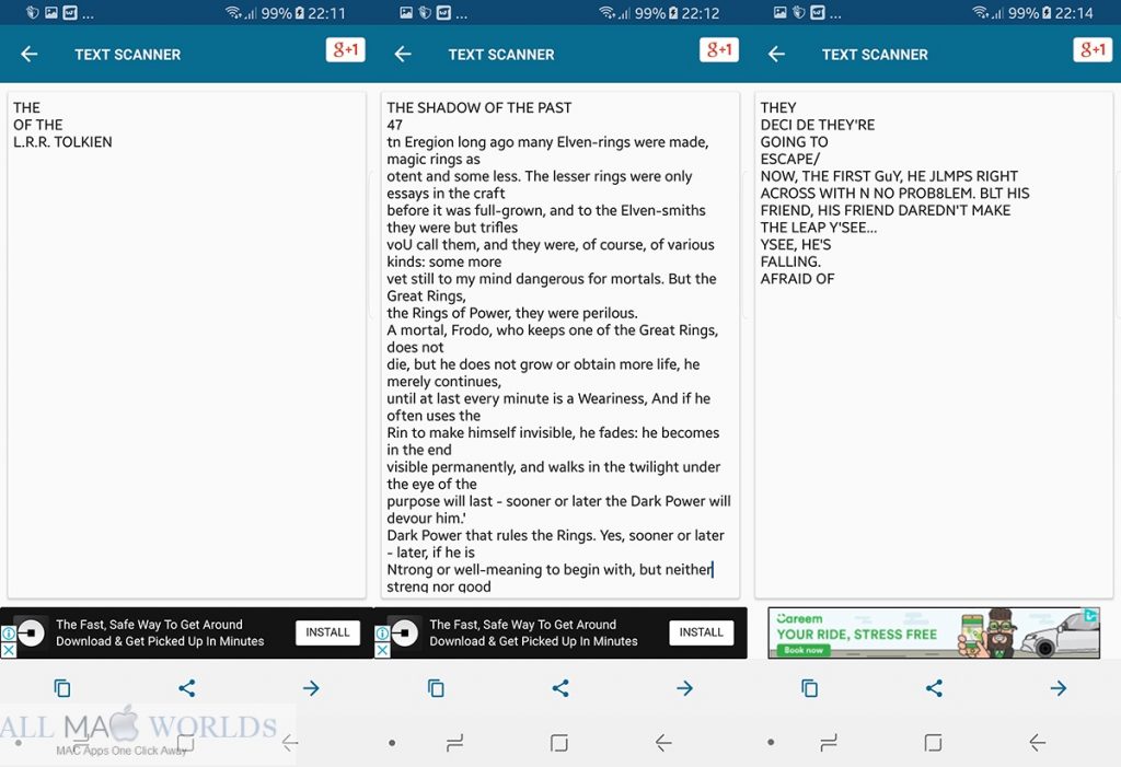 Text Scanner for Free Download 