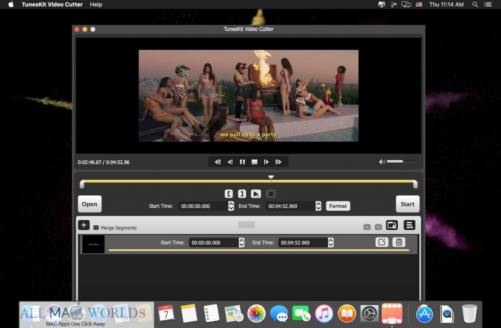 TunesKit Video Cutter 2 for macOS Free Download