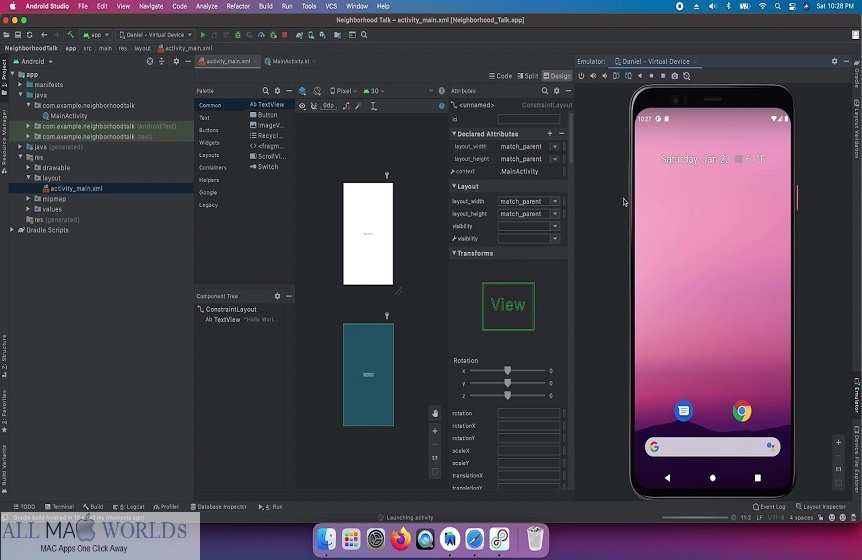 Android Studio 4 for Mac Free Download 