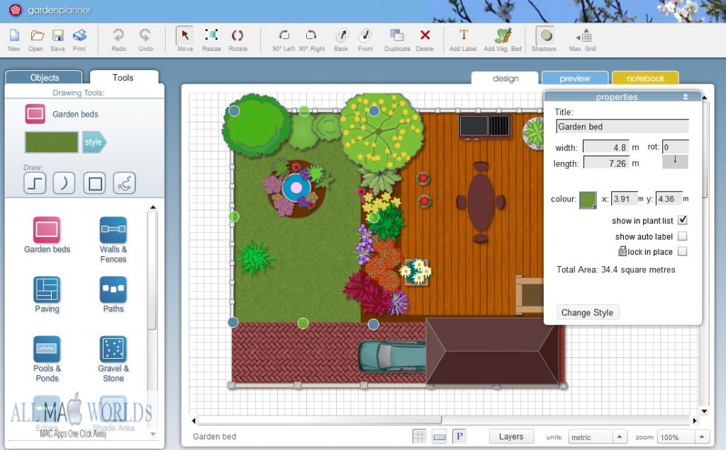 Artifact Interactive Garden Planner 3 for macOS Free Download