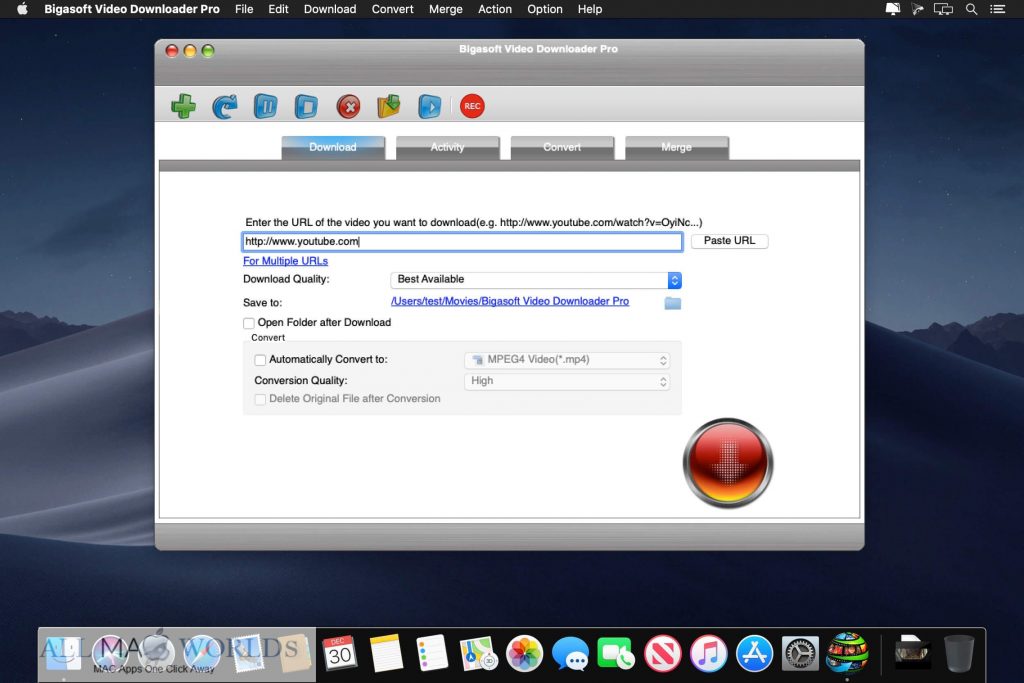 Bigasoft Video Downloader Pro 3 for Mac Free Download