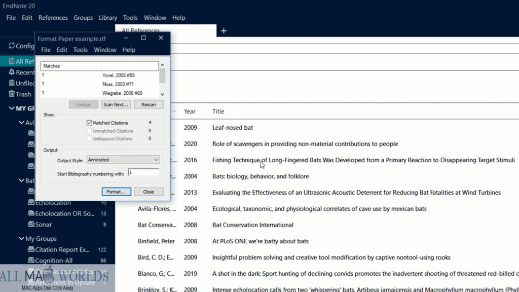EndNote 20 for Free Download 
