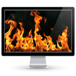 Fireplace Live HD Screensaver 4 Free Download