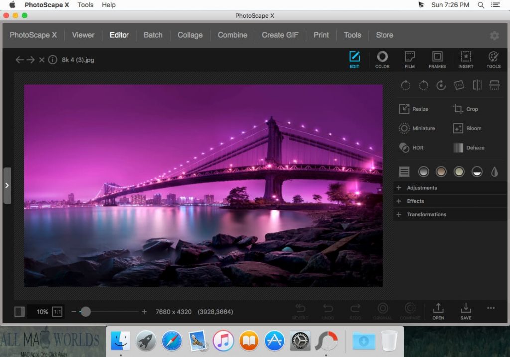 PhotoScape X Pro 4 for macOS Free Download