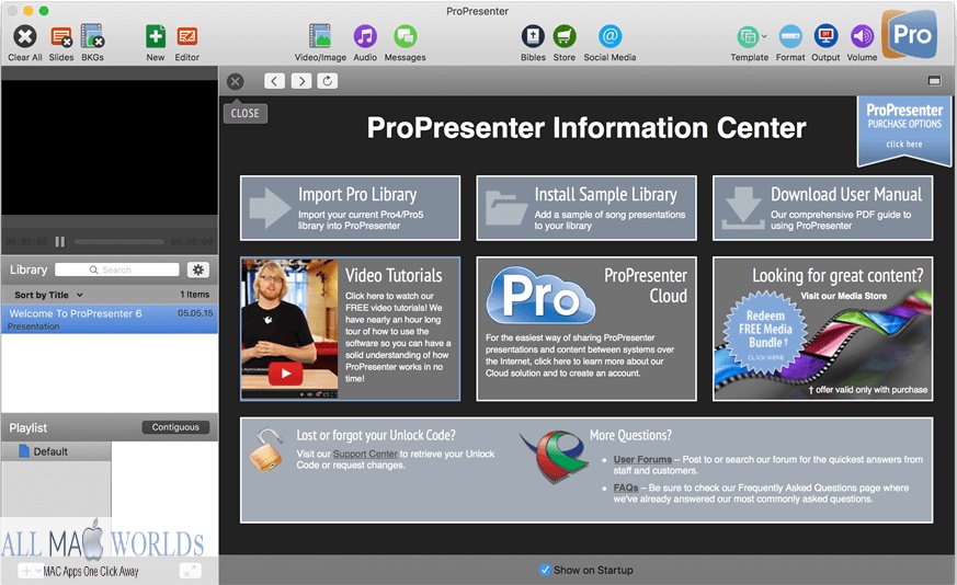 ProPresenter 7 for Mac Free Download 
