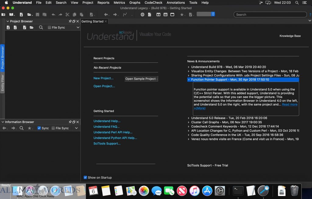 Scientific Toolworks Understand 6 for Mac Free Download 