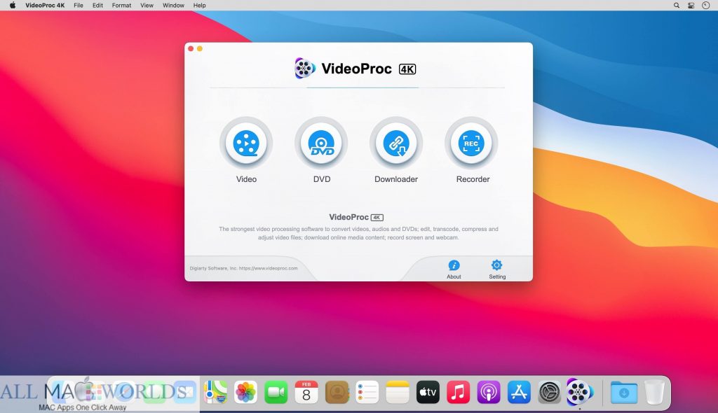 VideoProc 4K 4 for Mac Free Download 