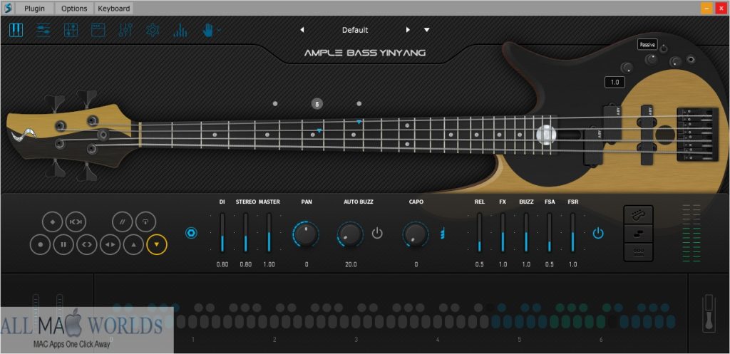 Ample Bass Upright 3 for macOS Free Download