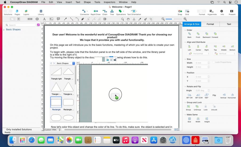 ConceptDraw DIAGRAM 14 for Mac Free Download