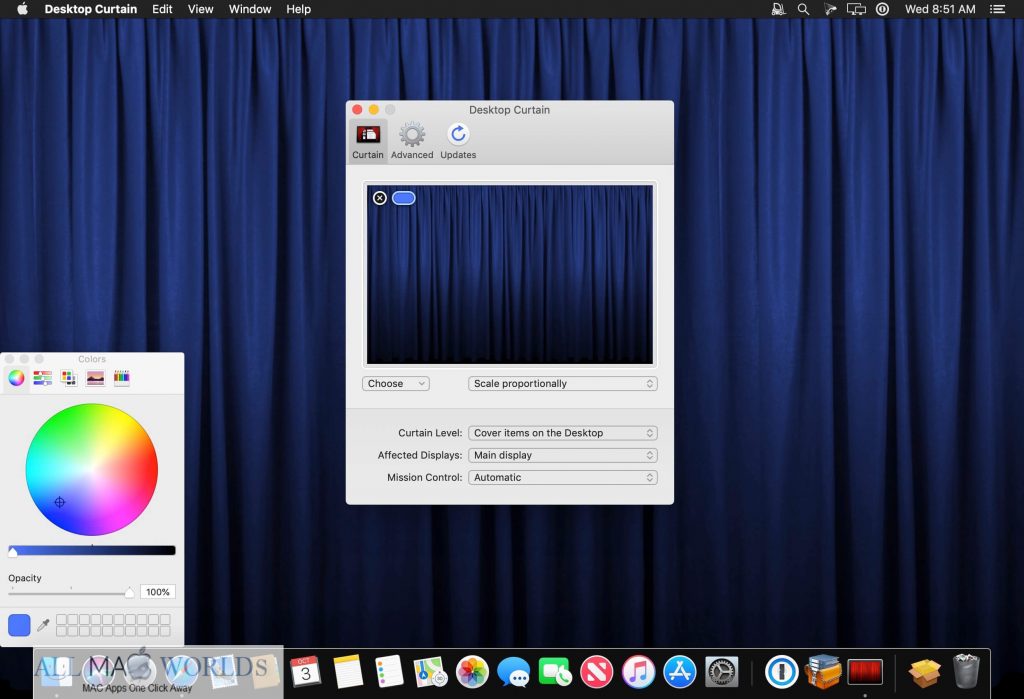 Desktop Curtain 3 for Free Download 