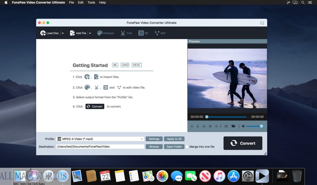 FonePaw Video Converter Ultimate 6 for Mac Free Download