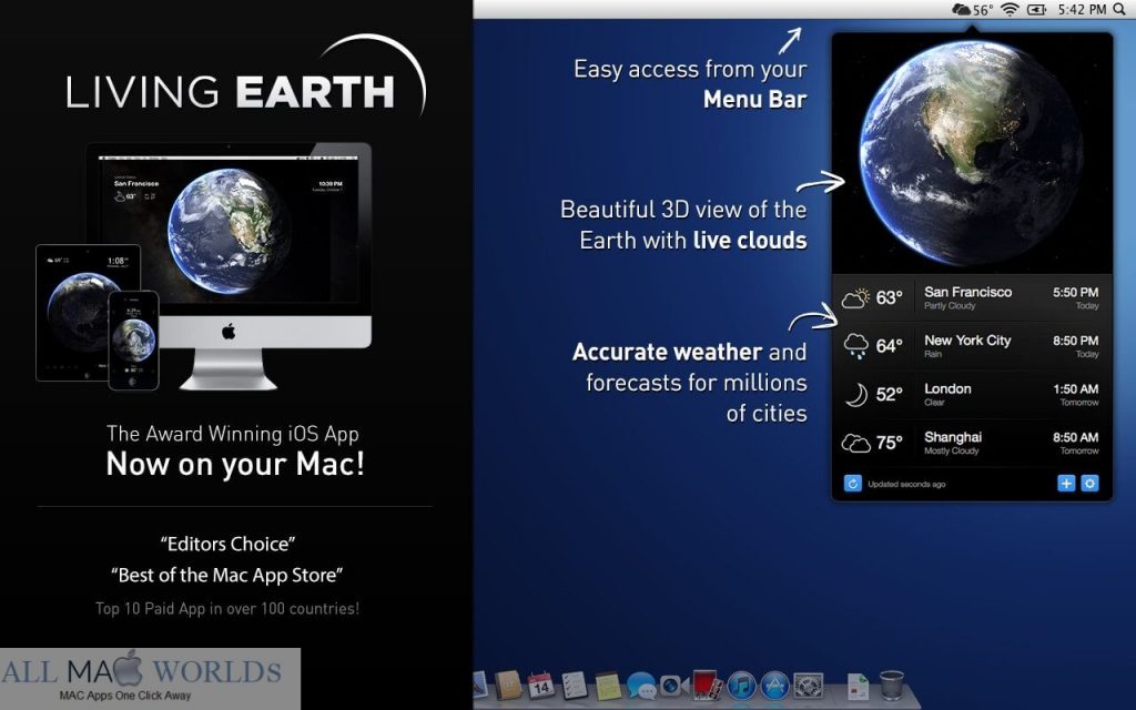 Living Earth for Mac Free Download