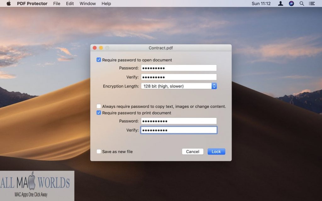 PDF Protector for Mac Free Download