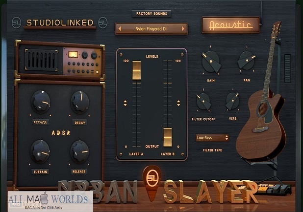 StudioLinked Urban Slayer Acoustic for Mac Free Download