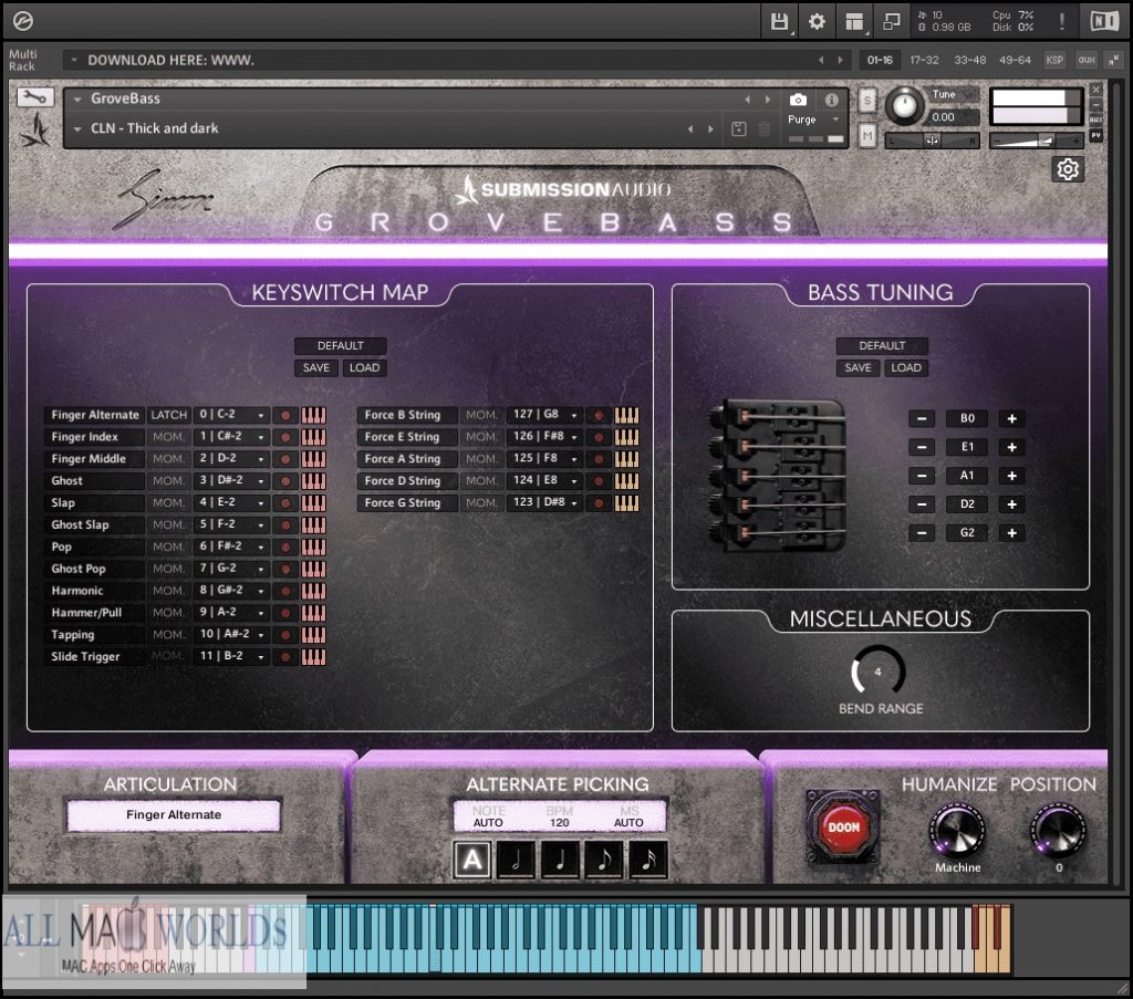 SubMission Audio GroveBass for Free Download