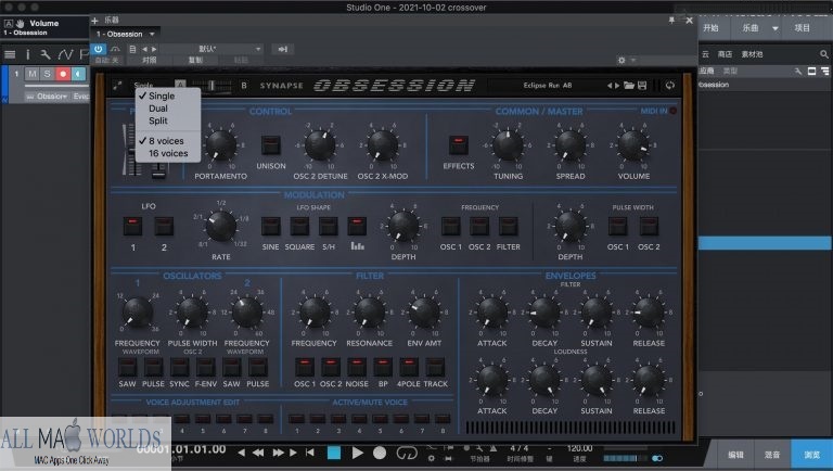 Synapse Audio Obsession for macOS Free Download