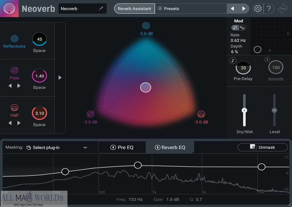 iZotope Neoverb Pro for macOS Free Download