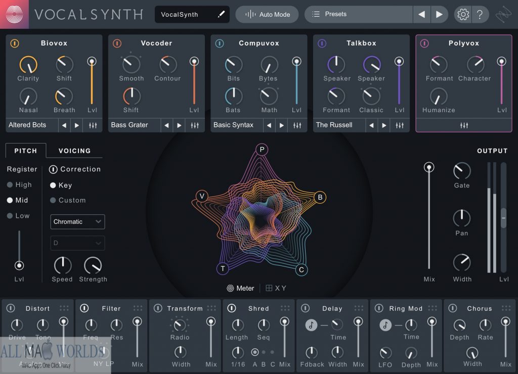 iZotope VocalSynth Pro 2 for Mac Free Download