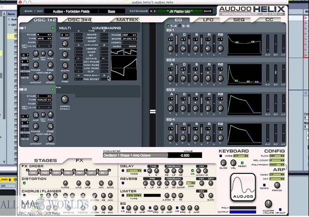 Audjoo Helix 2020 for macOS Free Download