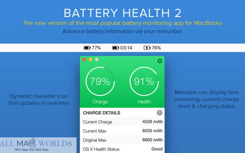 Battery Health 3 for macOS Free Download