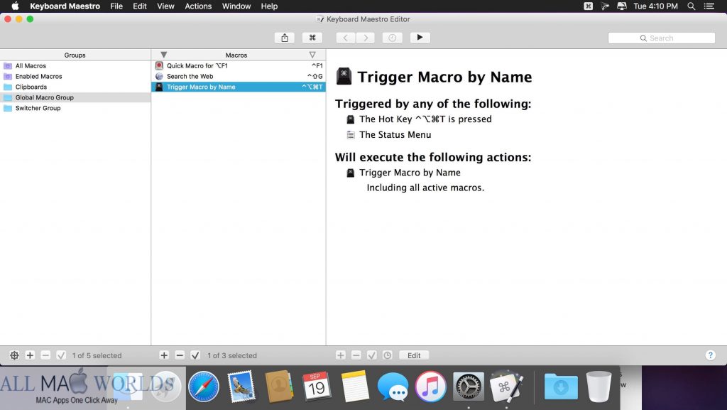 Keyboard Maestro 10 for Mac Free Download