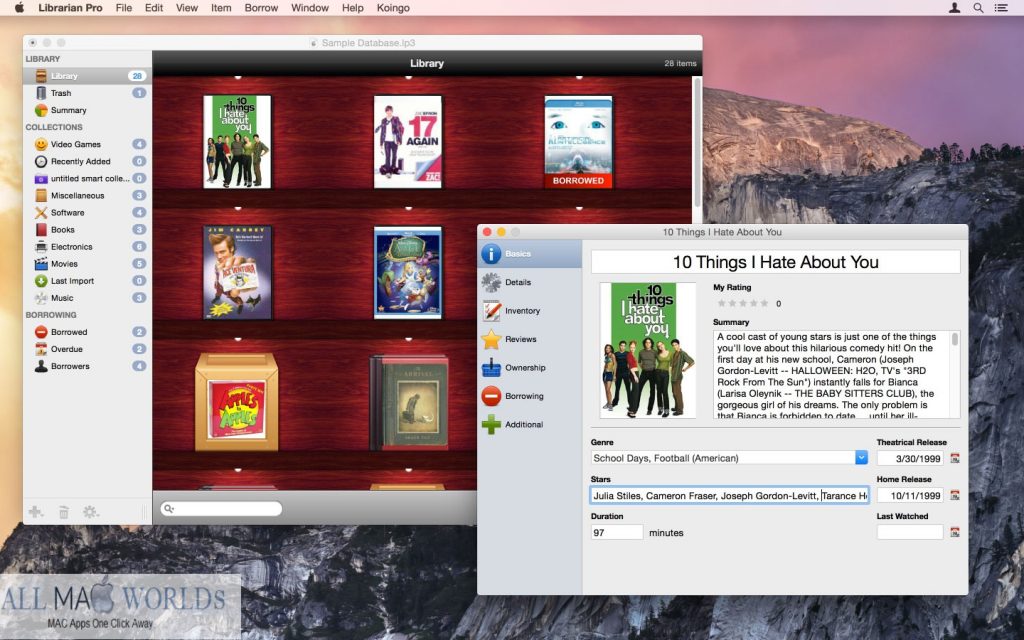 Librarian Pro 7 for Mac Free Download 