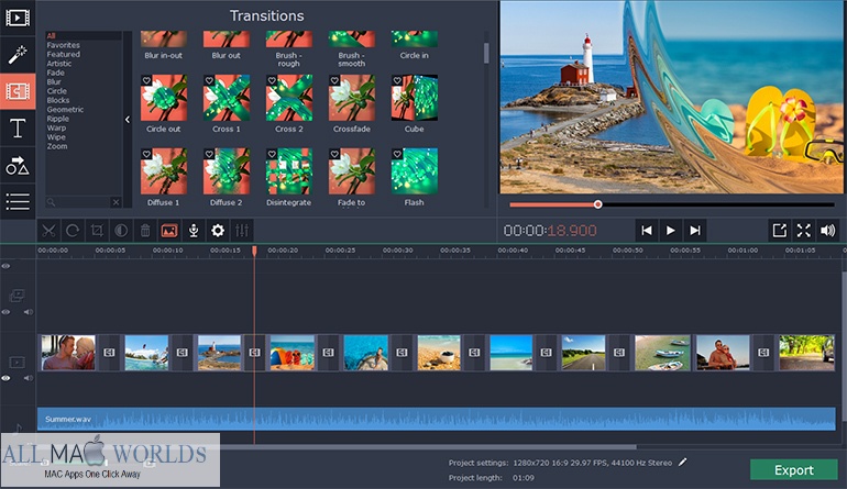 Movavi Slideshow Maker 7 for macOS Free Download