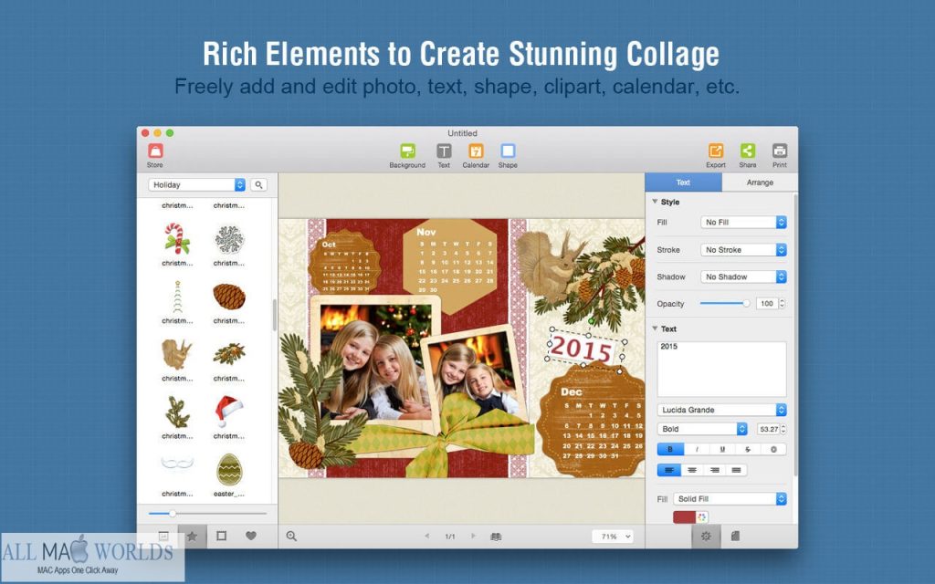 Picture Collage Maker 3 for macOS Free Download