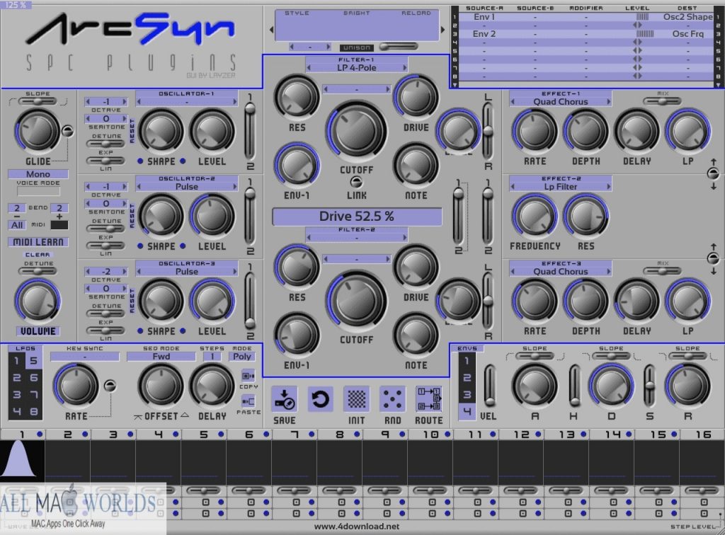 SPC Plugins ArcSyn Synthesizer 4 for Free Download