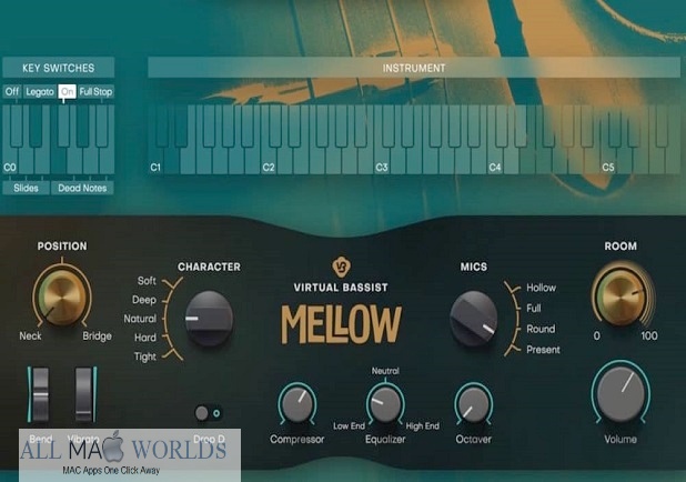 UJAM Virtual Bassist MELLOW 2 for Mac Free Download