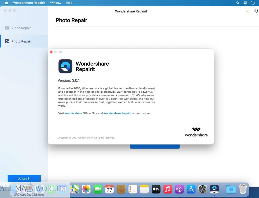 Wondershare Repairit 3 for Mac Free Download 