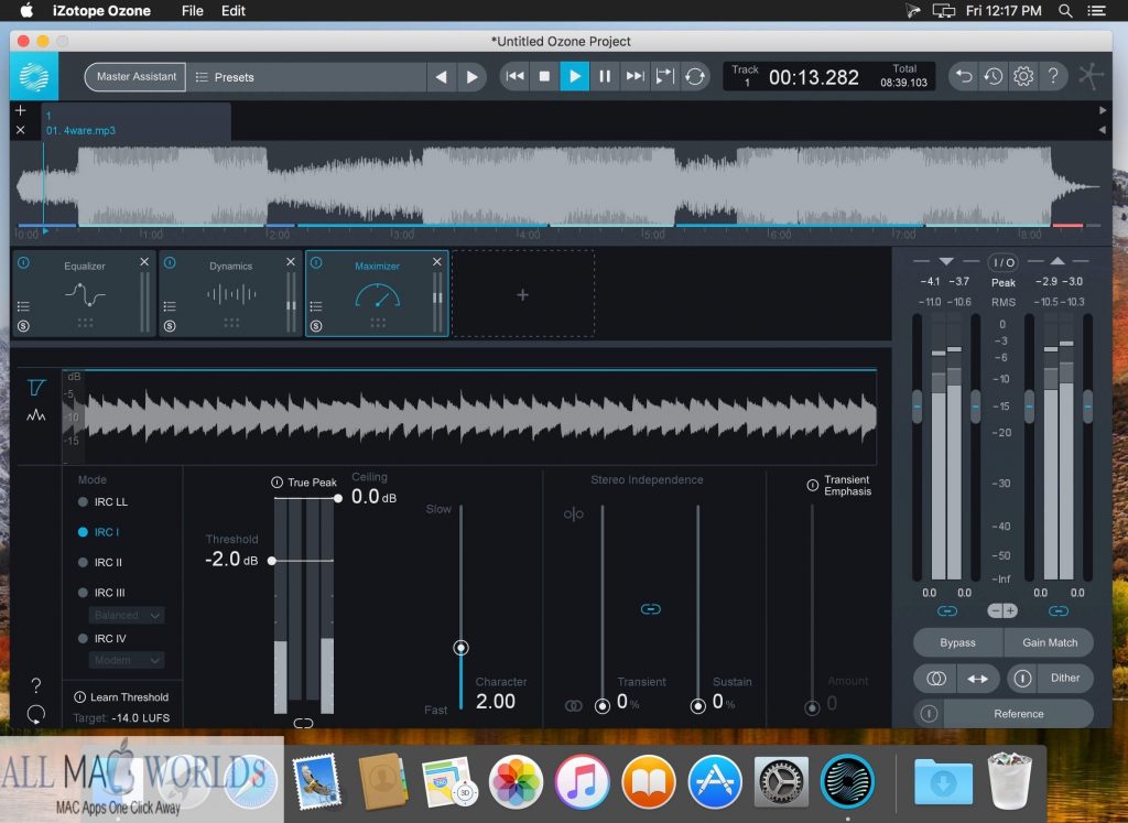iZotope Ozone Pro 9 for macOS Free Download 