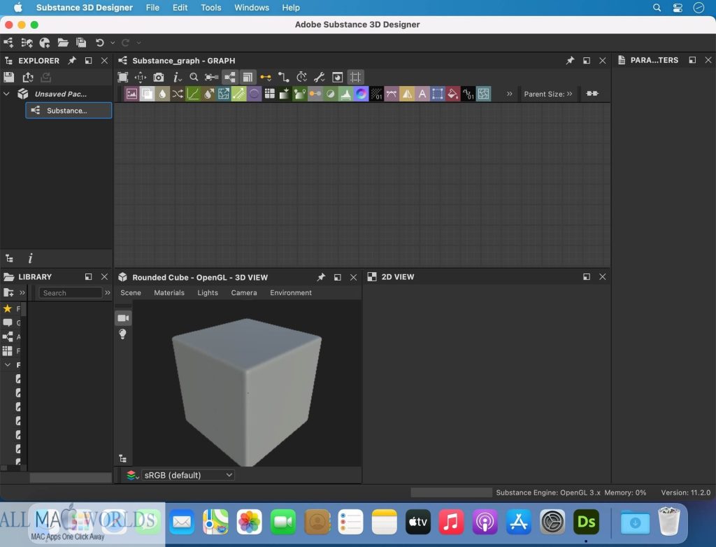 Adobe Substance 3D Designer for macOS Free Download 