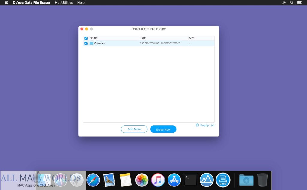 DoYourData File Eraser Professional 3 for macOS Free Download