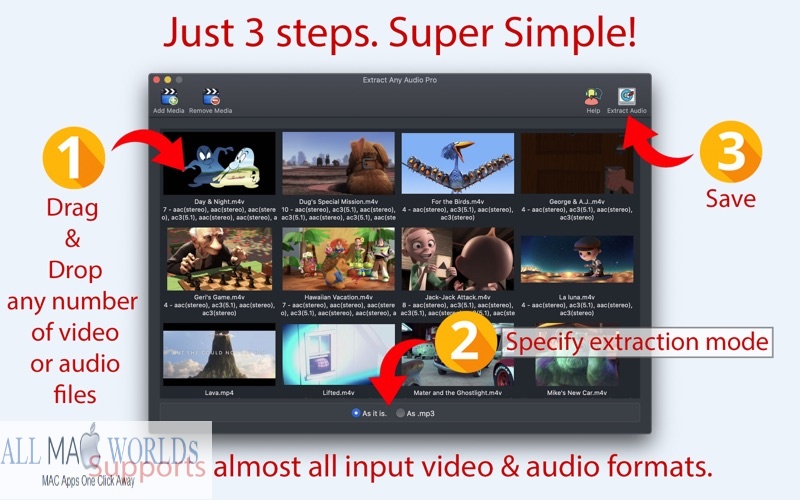Extract Any Audio Pro 2 for Free Download