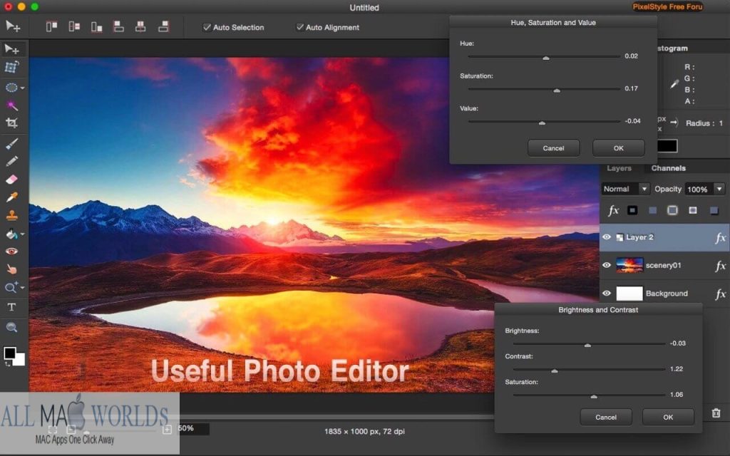 Photo Image Editor Pixelstyle 3 for Mac Free Download