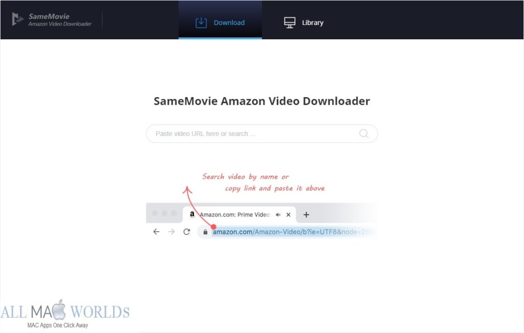 SameMovie Amazon Video Downloader for Mac Free Download