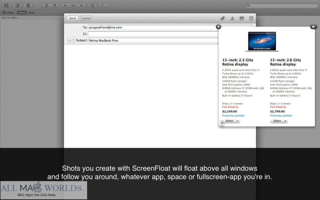ScreenFloat for macOS Free Download