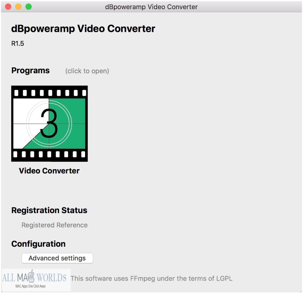 dBpoweramp Video Converter R2 Premier 2 for Mac Free Download
