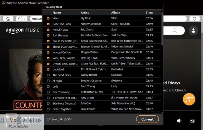 AudFree Amazon Music Converter 2 for Free Download