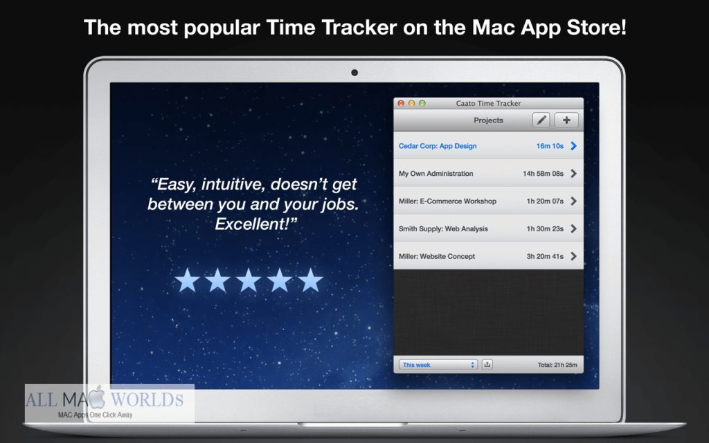 Caato Time Tracker Pro for Mac Free Download